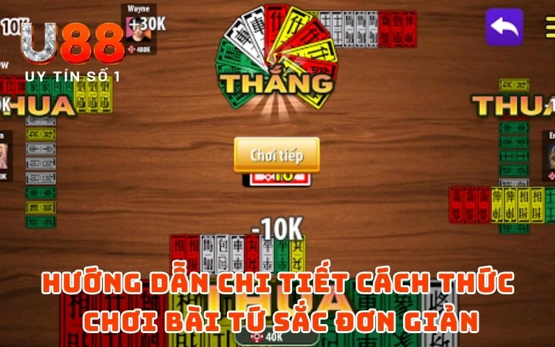 Cách Chơi Bài Tứ Sắc Dễ Hiểu, Đổi Tiền Mặt Khi Chiến Thắng - XICUDE.PRO Cách Chơi Bài Tứ Sắc Dễ Hiểu, Đổi Tiền Mặt Khi Chiến Thắng - XICUDE.PRO