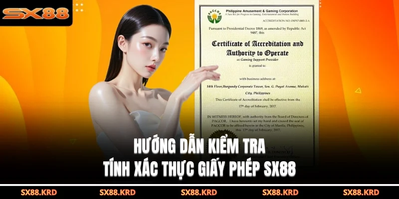 Giấy Phép Hoạt Động| 3 Tiêu Chí Đánh Giá Uy Tín Của SX88 - XICUDE.PRO